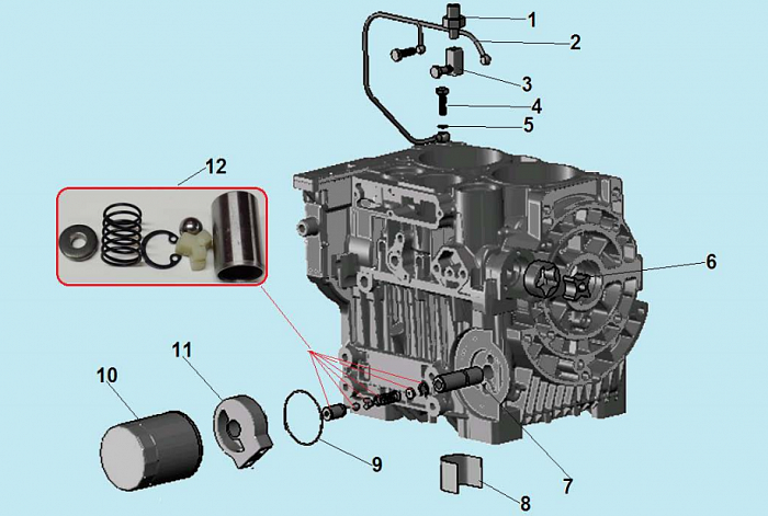 10 ДЕТАЛИ ДИГАТЕЛЯ - БЛОК - СВЕЧА - ГЛОВКА - КЛАПАНА - ПРОКЛАДКИ ГЕНЕРАТОР CHAMPION DG10000E-3