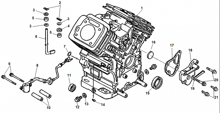 2 ДЕТАЛИ ДВИГАТЕЛЯ - БЛОК - СВЕЧА - ГОЛОВКА - КЛАПАНА - ПРОКЛАДКИ ГЕНЕРАТОР CHAMPION GG11000E