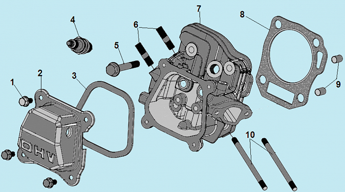 8 ГОЛОВКА БЛОКА КУЛЬТИВАТОР CHAMPION BC8813