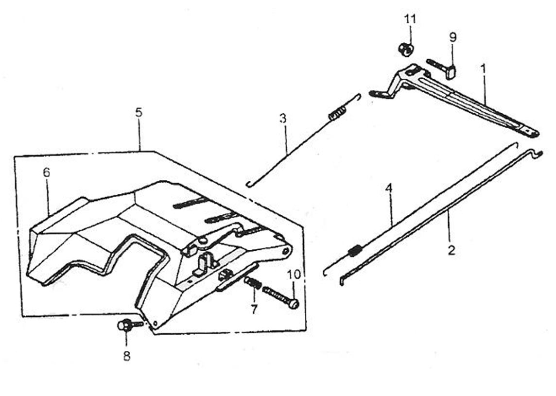 ЗАПЧАСТИ ДЛЯ ГЕНЕРАТОРА БЕНЗИНОВОГО ELITECH СГБ 6500Р (РЕГУЛЯТОР ОБОРОТОВ)