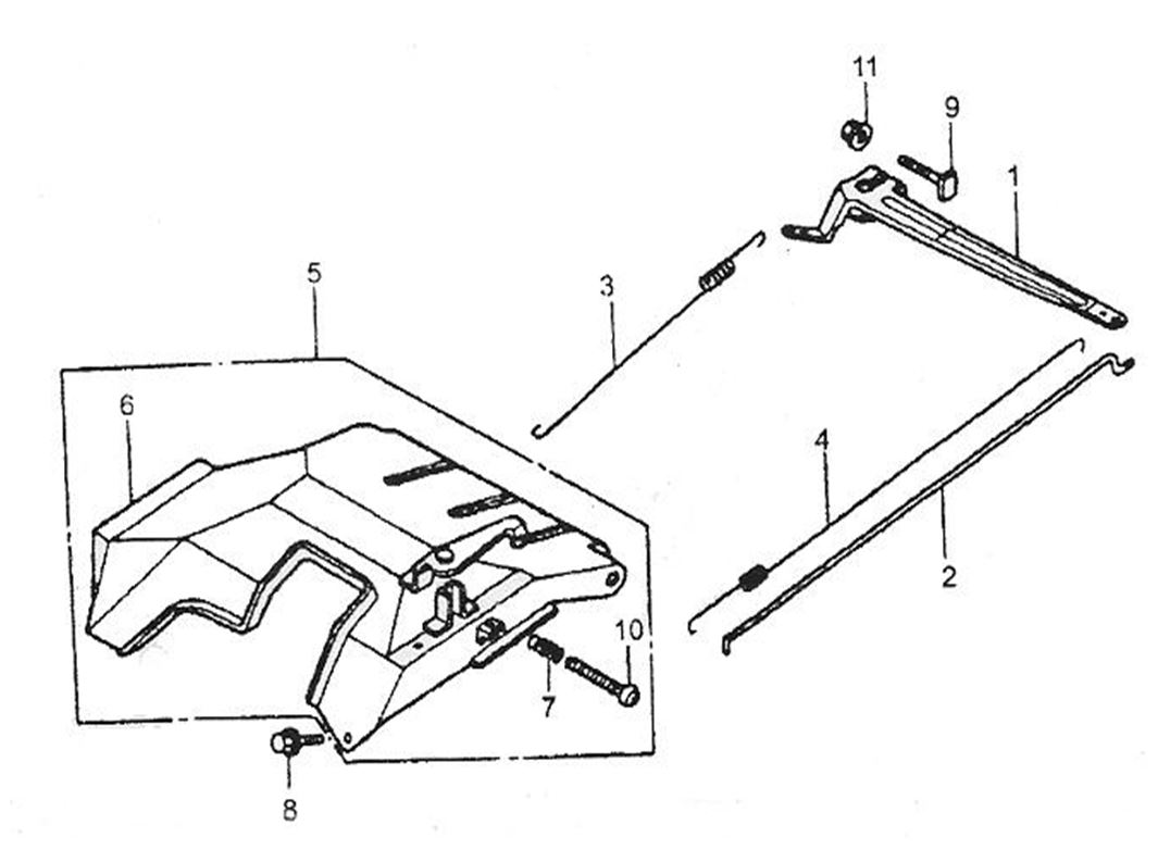 ЗАПЧАСТИ ДЛЯ ГЕНЕРАТОРА БЕНЗИНОВОГО ELITECH СГБ 9500Е (РЕГУЛЯТОР ОБОРОТОВ)