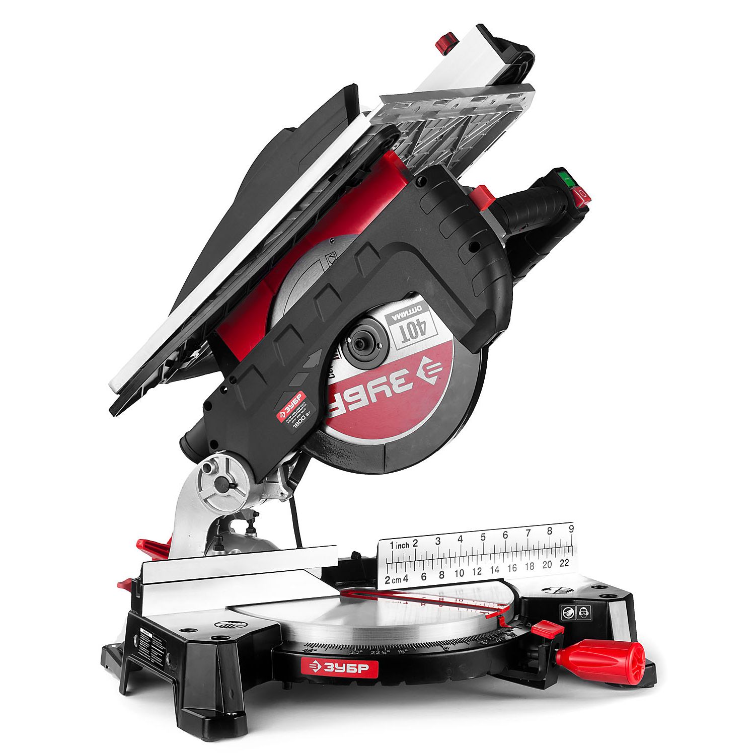 Пила торцовочная комбинированная ЗПТК-255-1800