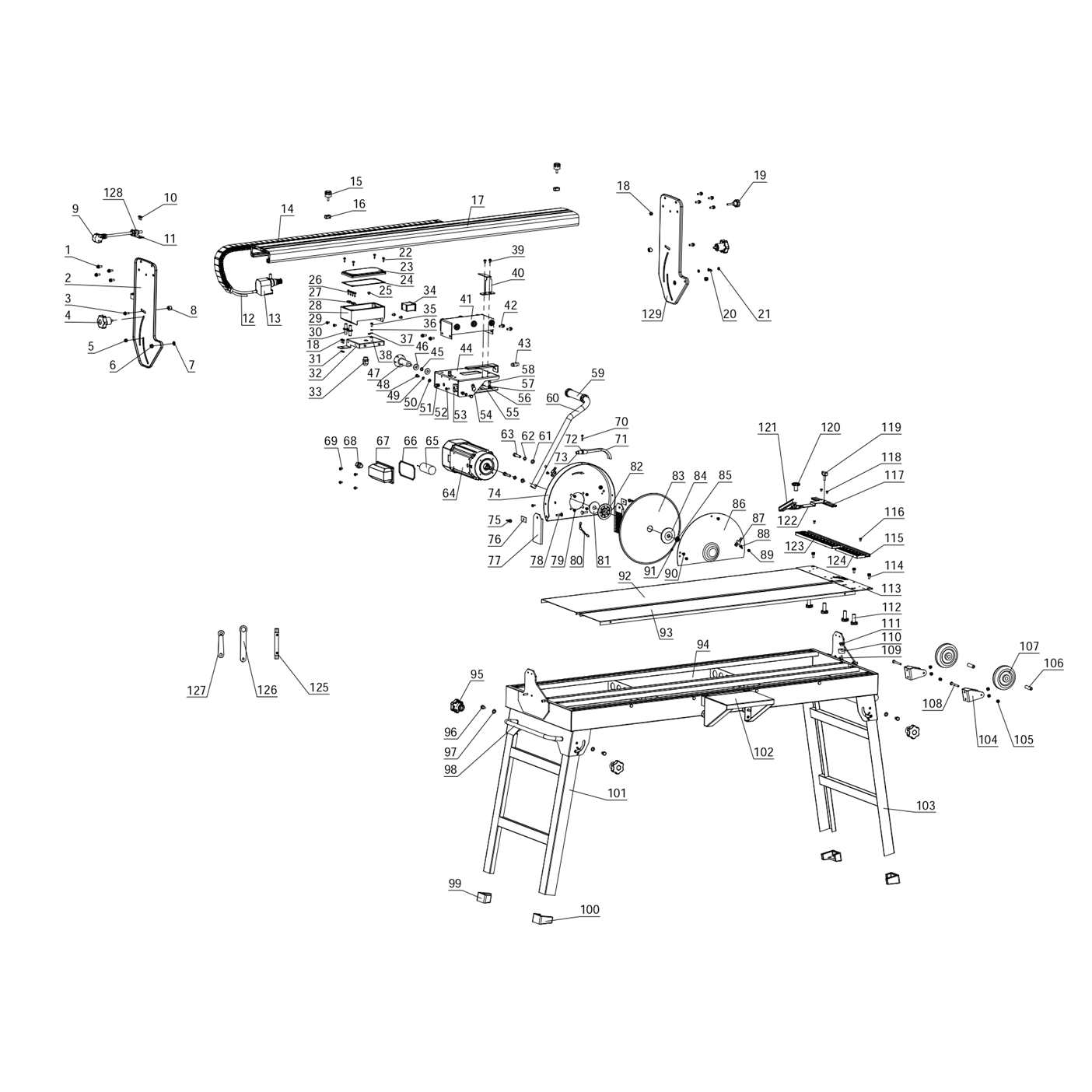Плиткорез электрический, с водяным охлаждением СП-1200