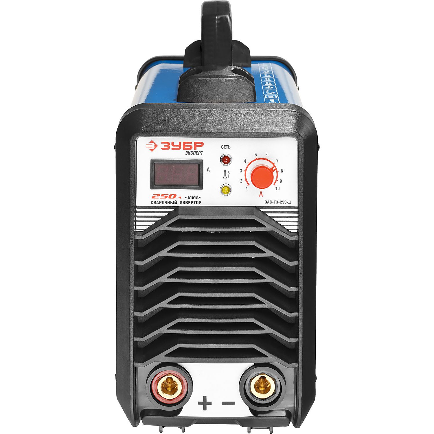 Сварочный инвертор с дисплеем, ММА ЗАС-Т3-250-Д