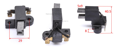 Щетка альтернатора 660120006-0001 БЭС 12500 ЕМК, БЭС 12500 ЕАМК
