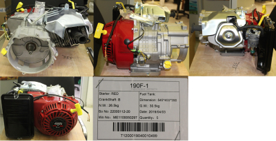 Двигатель в сборе  T120000099-0007034  БЭС8000РМ