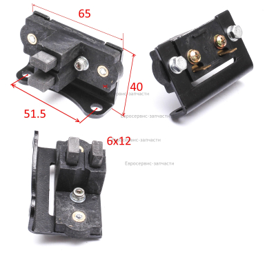 Щетка графитовая 660120004-0001 БЭС22500ЕТМК