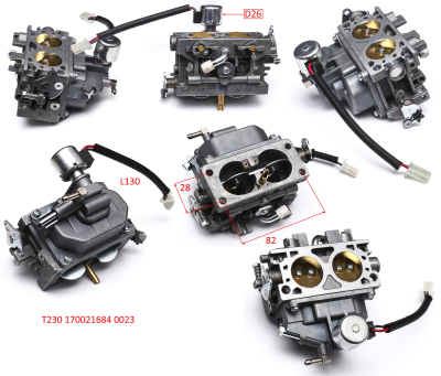Карбюратор в сборе  170021684-0001  БЭС22500ЕТМК