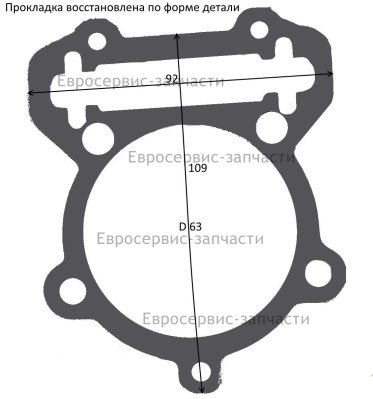 Прокладка головки цилиндра