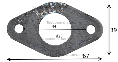 Прокладка глушителя