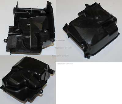 Крышка крыльчатки (правая)