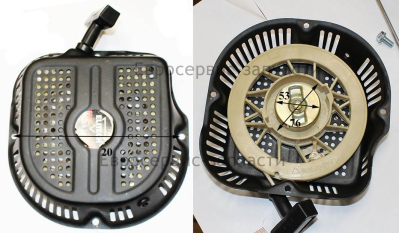 Стартер ручной в сборе с основанием