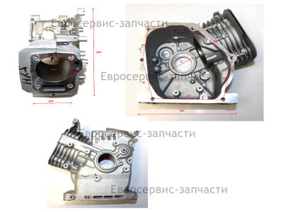 Картер (цилиндр) в сборе,МБ810Д80Г,10110005