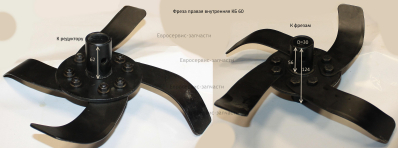 Шнек внутренний (правый)