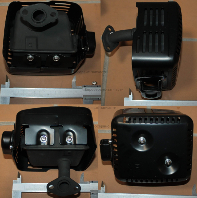 Глушитель в сборе