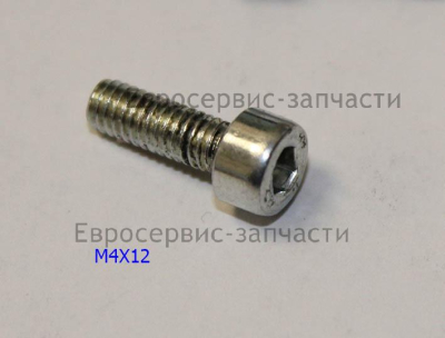 Винт с головкой шестигранной M4х12 мм