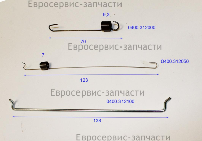 Пружина возвратная 154.1150.002.00.00 КБ 4 (Е1603.001.00)