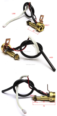 Коннектор горелки сварочной EURO. MIG-180/200DP-028. ИС 220.250ПН