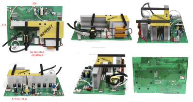 Плата инвертера в сборе. АИС 200AC/DC Pulse (E1703.001.00)