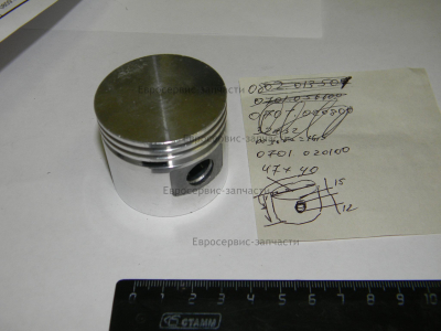 Поршень(ЗАМЕНА 0701.051600) 47х40-15-12 3-кольца-47х3/1,5/1,5 см.так же 416022004