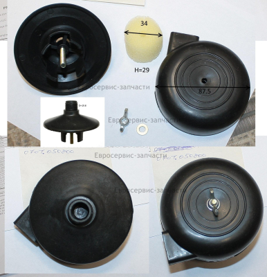 Фильтр воздушный в сборе D.01.16.W005