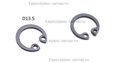 Кольцо стопорное для отверстия d12.7, H0.8. КПР 50-100/450/2.2