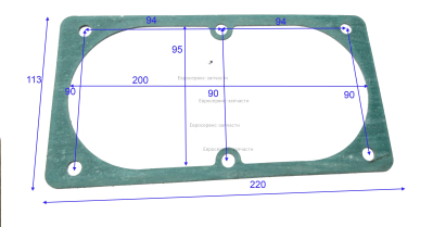 Прокладка цилиндра. GPV-2090C-200-026. КПР 200/900/5.5