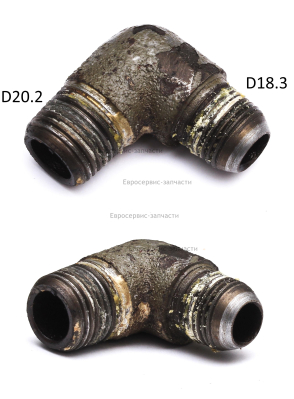 Фитинг угольник. GPV-2070C-038. КПР 100-200/550/3.0