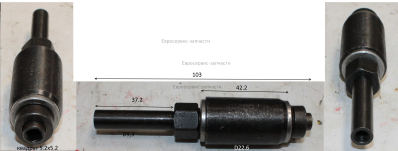 Крепление катушки в сборе