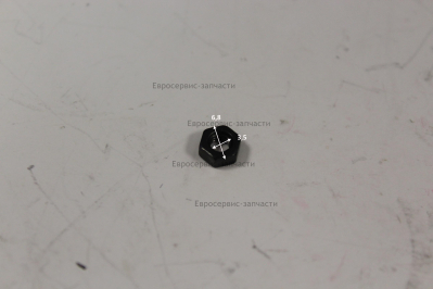 Гайка М4 чёрн. для винта-ручки 9NA-04B0703: Т1150