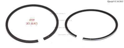 Кольцо поршневое N01 , GX35 -EN-E049 , Т35-4Т