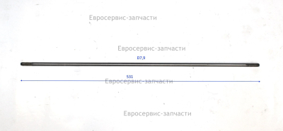 Вал  БТ 52 (E1602.011.00)
