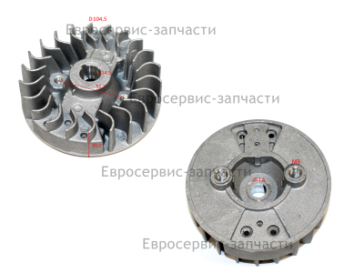 Маховик  Т 43/4Т