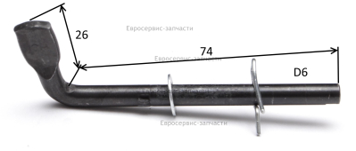 Рычаг регулятора оборотов
