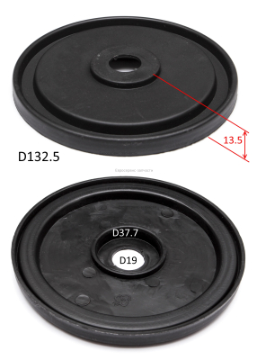 Крышка внутренняя колеса переднего. KCL16B-3. K 4500L
