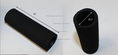 Накладка губчатая. HJ36-4GCJ-027. МПСА 36БЛ E1602.001.00