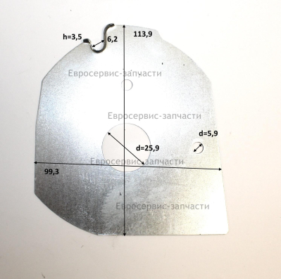 Пластина цилиндра