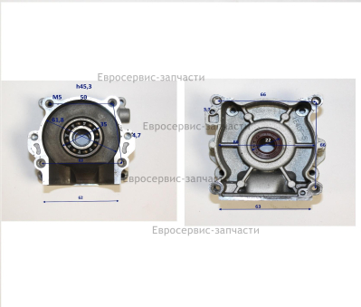 Картер левая половина   HY-E52016  БМ52ЕН