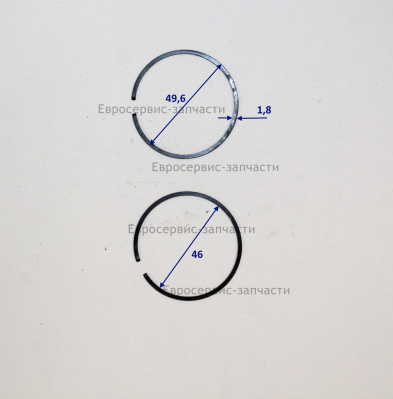 Кольца поршневые, комплект. 04.01.008.000*. БМ 64В ПРО