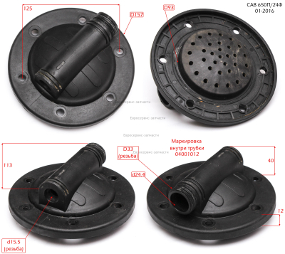 Крышка фланцевая