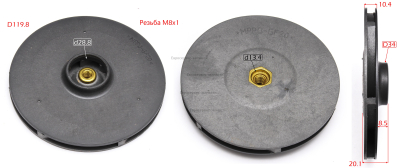 Колесо рабочее