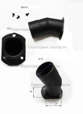 Патрубок пылеотводящий