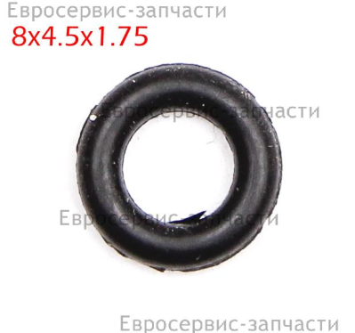 Прокладка кольцо, 8х4.5х1.75, чёрн. 93054А-0055. ПТ 2030К