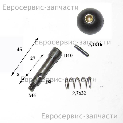 Рукоятка самофиксатора