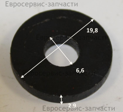 Шайба D.6 мм
