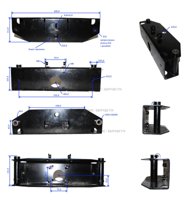 Блок поворота щетки
