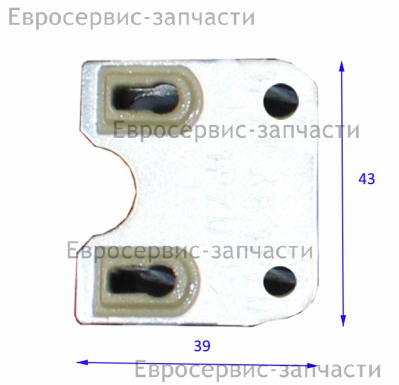 Пластина клапанная направляющая 140710004-0001 К6500L