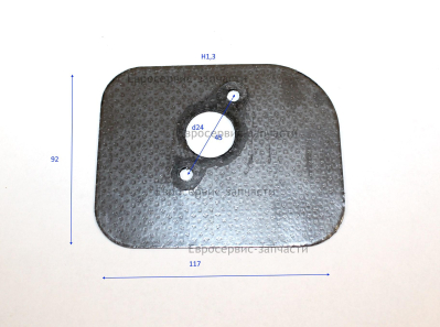 Прокладка  глушителя 180660065-0001 К6500L