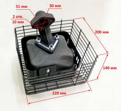 Глушитель в сборе для SGC8100 ZMD