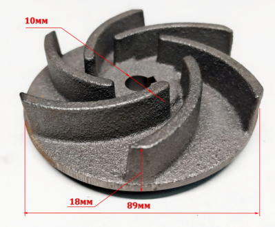 Импеллер D=90мм, H=18,5мм для ФН-250(34) c ZJH45, ФН-250(19) до DMN5